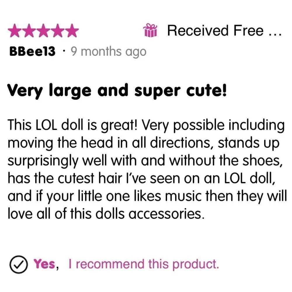 NEW!🔥 LOL Surprise BIG! Baby MC Swag 11 inch Large Doll w/ Colorful Surprises! - Picture 9 of 16